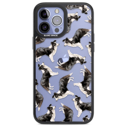 Border Collie Pattern Watercolour