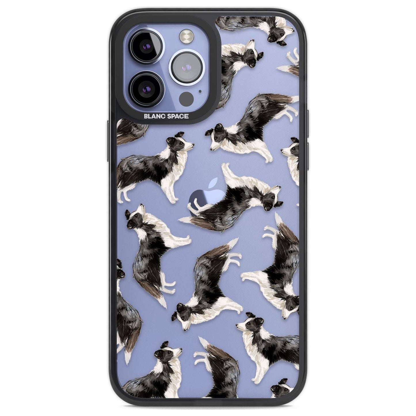Border Collie Pattern Watercolour