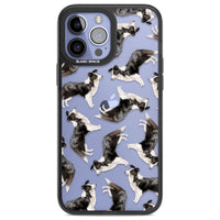 Border Collie Pattern Watercolour