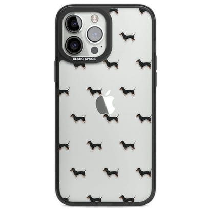 Dachshund Pattern Clear