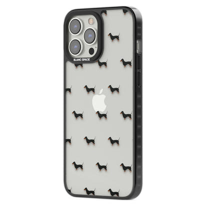 Dachshund Pattern Clear