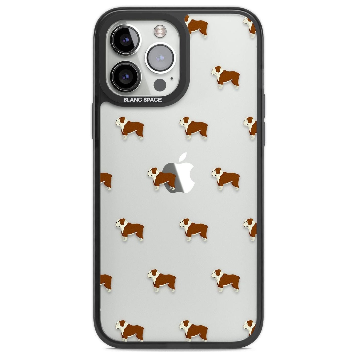 Motif bouledogue clair