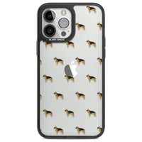 German Shepherd Pattern Clear