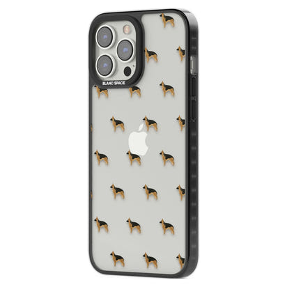 German Shepherd Pattern Clear