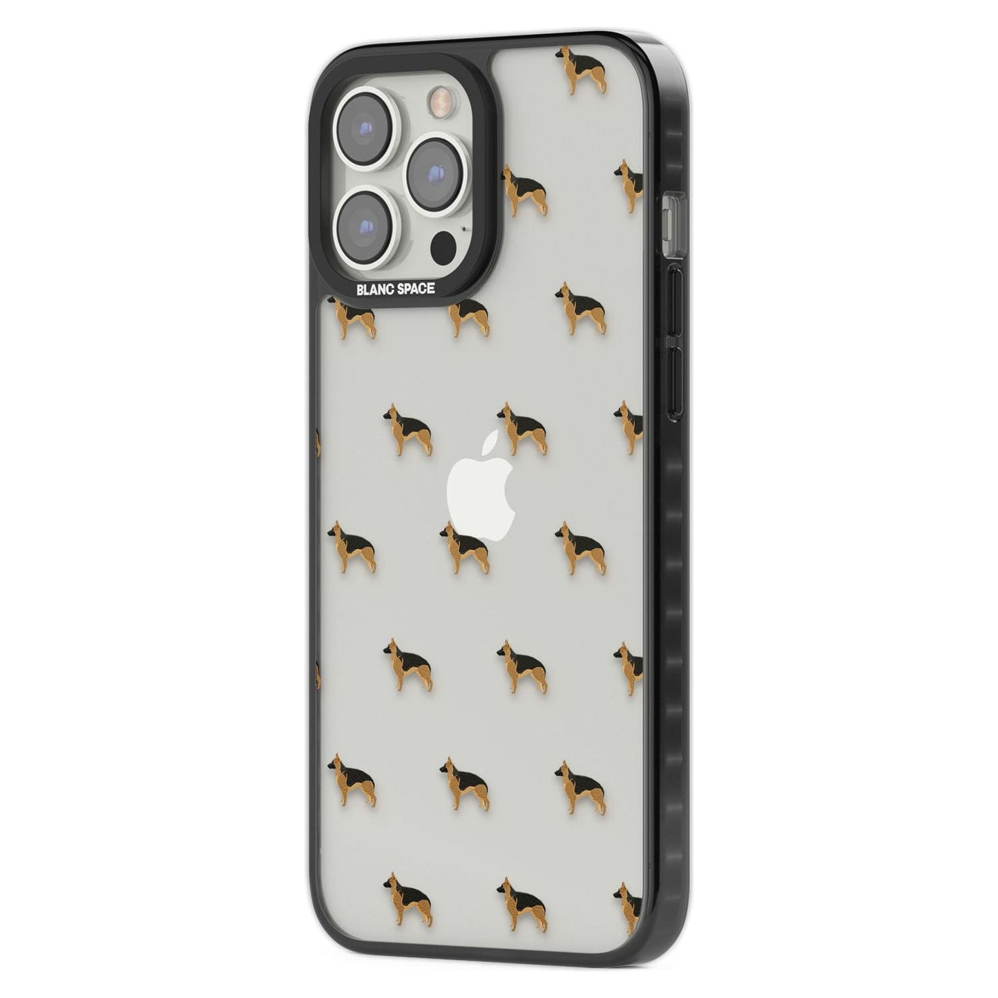 German Shepherd Pattern Clear