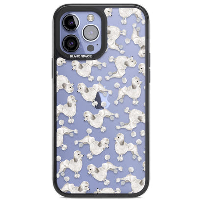 Pudel-Aquarellmuster