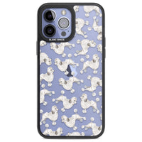 Pudel-Aquarellmuster