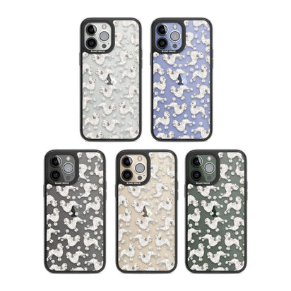 Pudel-Aquarellmuster