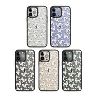 Pudel-Aquarellmuster