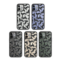 German Shepherd Pattern Black