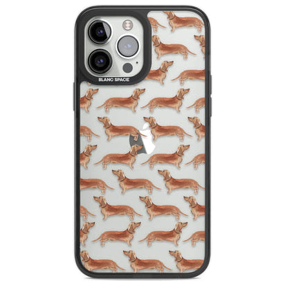 Dachshund Watercolor Dog Pattern