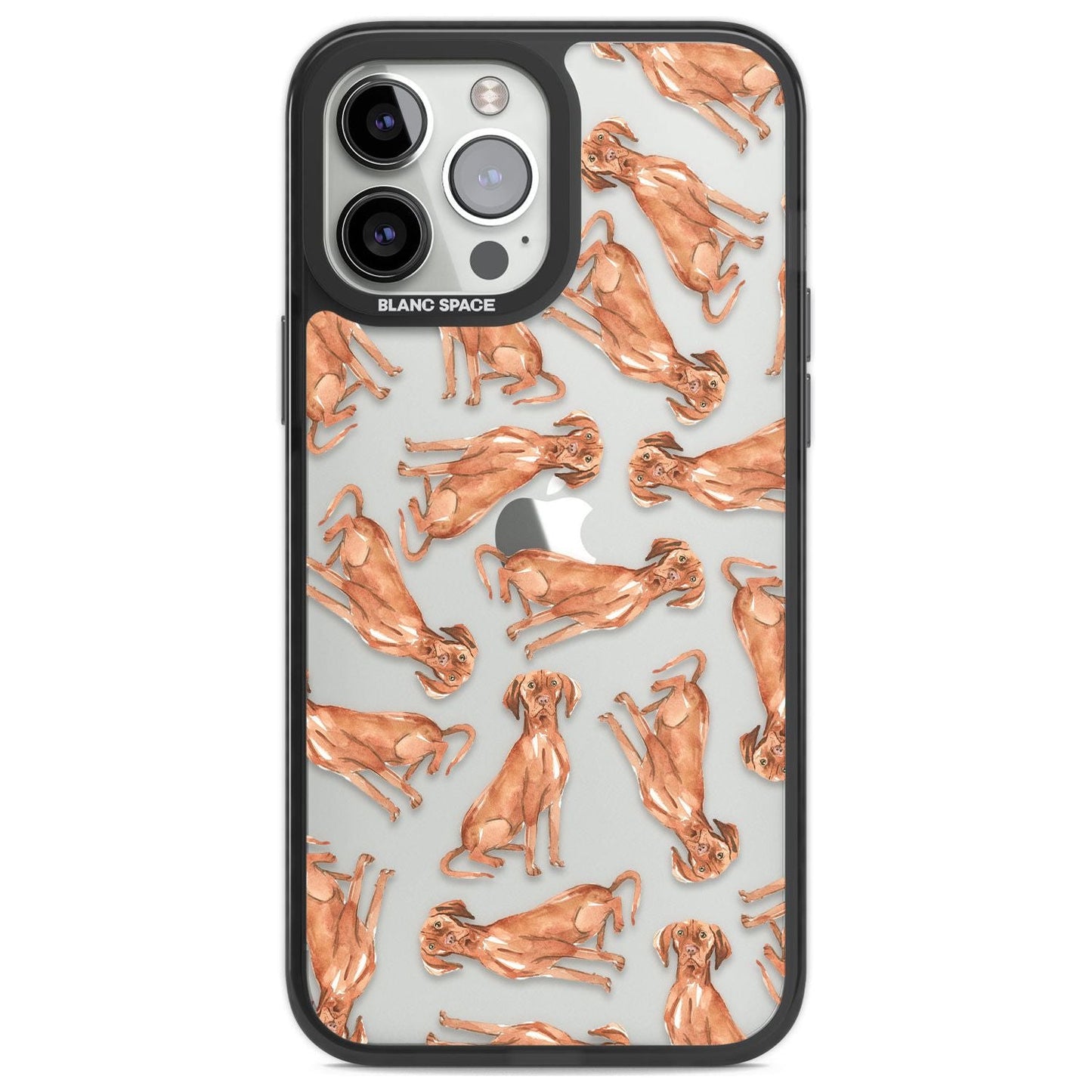 Hungarian Vizsla Watercolor Pattern