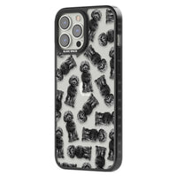 Black Cockapoo Watercolor