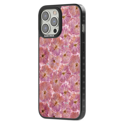 Grandes fleurs roses