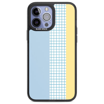 Abstract Grid Blue & Yellow
