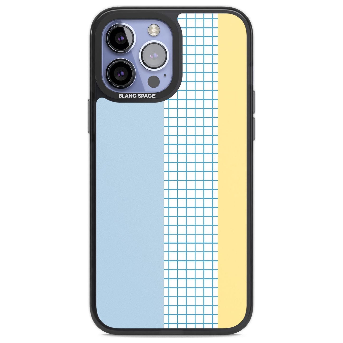 Abstract Grid Blue & Yellow