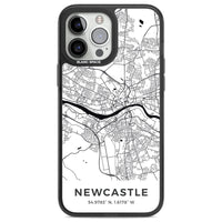 Stadtplan von Newcastle