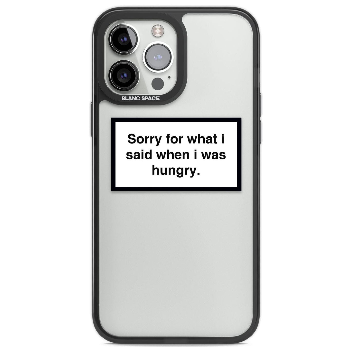 Sorry For What I Said