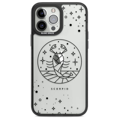 Emblème du Scorpion - Design Cosmique