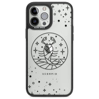 Emblème du Scorpion - Design Cosmique