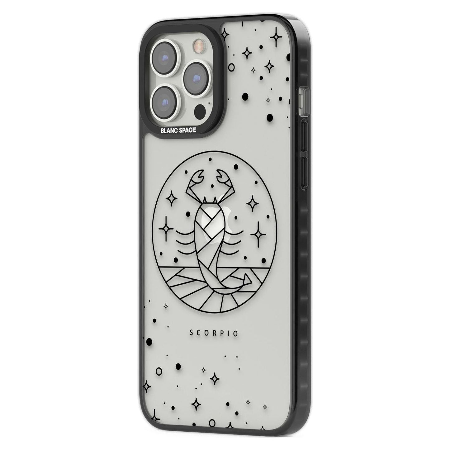 Emblème du Scorpion - Design Cosmique