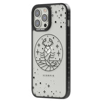 Emblème du Scorpion - Design Cosmique