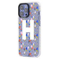 Personalised Abstract Floral Initial