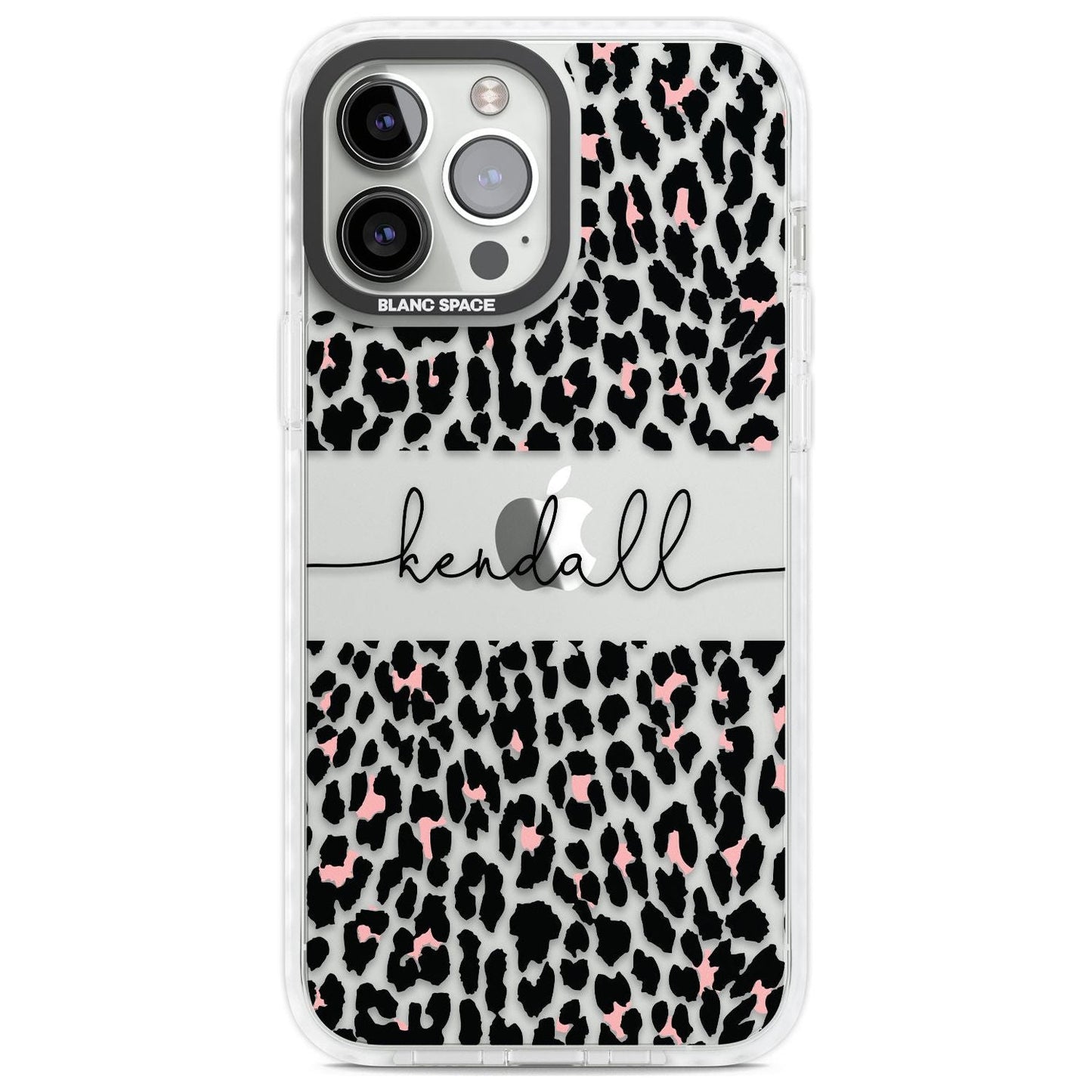 Personalised Cursive Leopard Spots