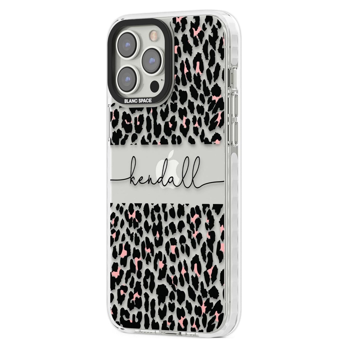 Personalised Cursive Leopard Spots