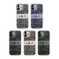 Personalised Cursive Leopard Spots