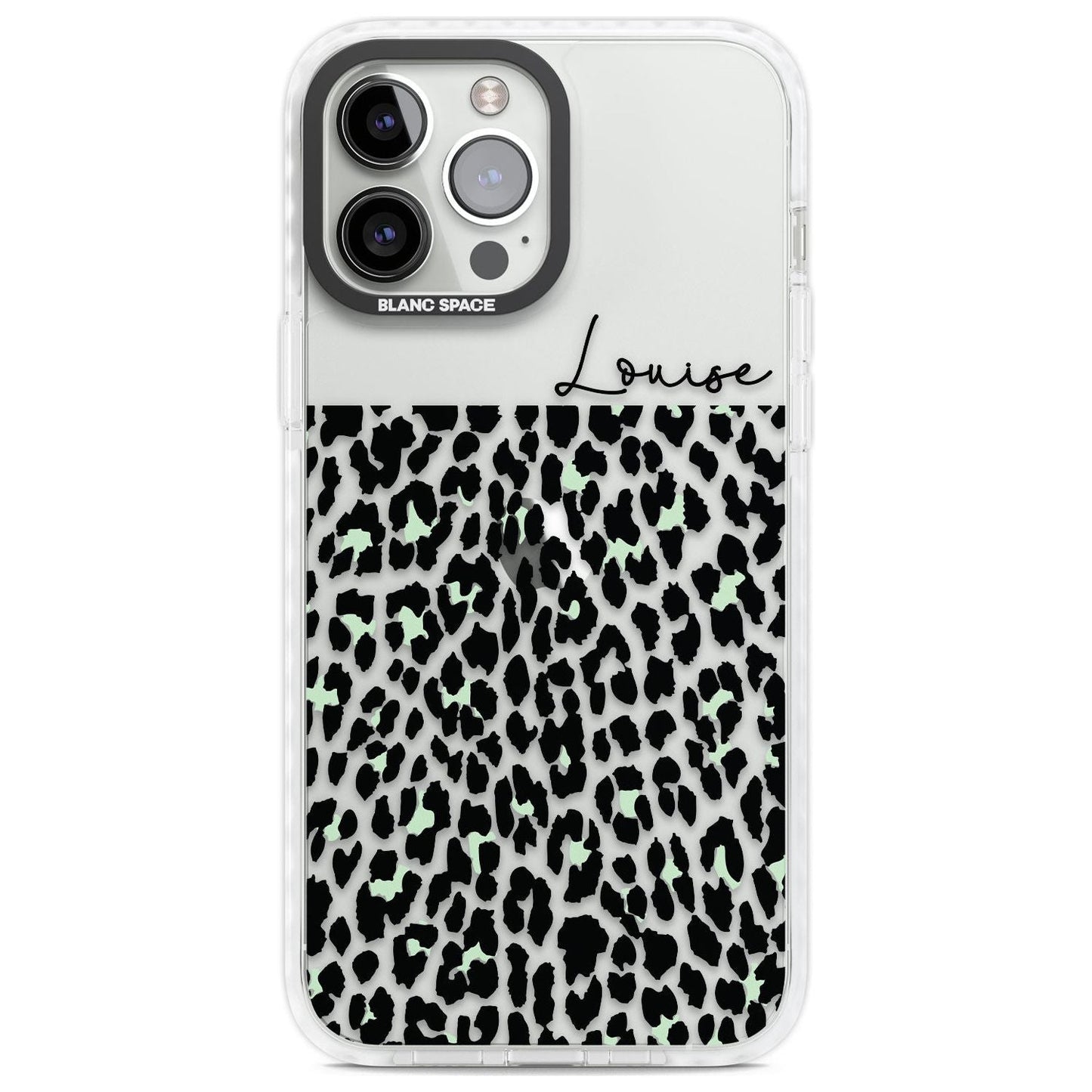 Personalised Seafoam Leopard