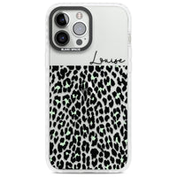 Personalised Seafoam Leopard