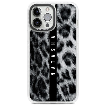 Personalised Snow Leopard Print