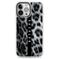 Personalised Snow Leopard Print