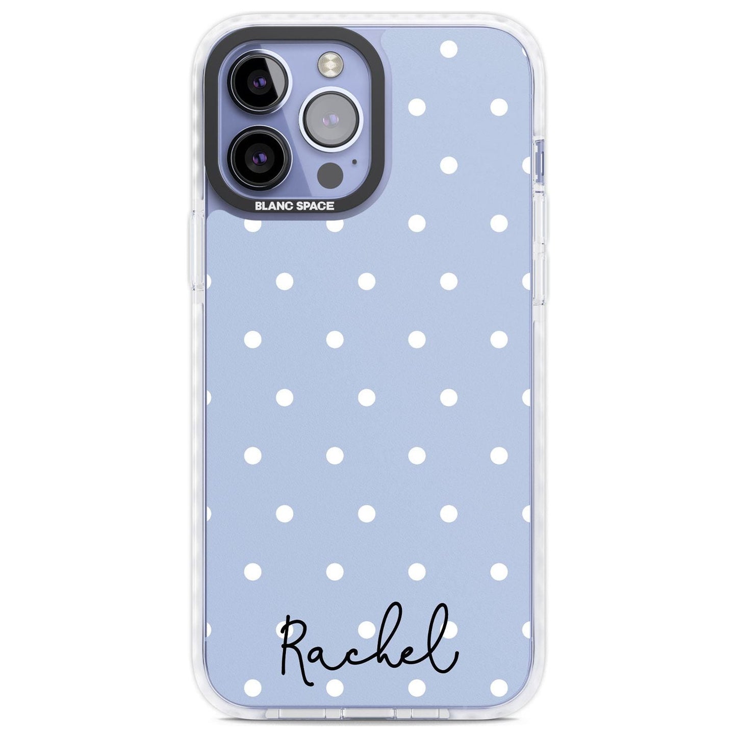 Personalised Simple Light Blue Dots