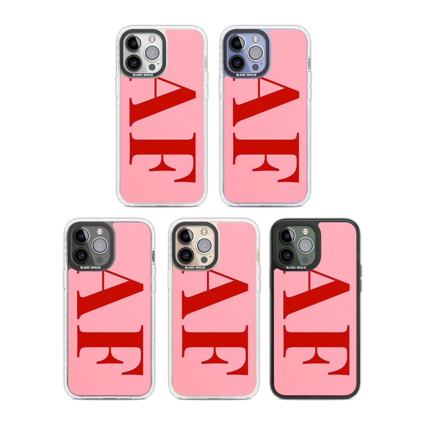 Personalised Red & Pink Letters