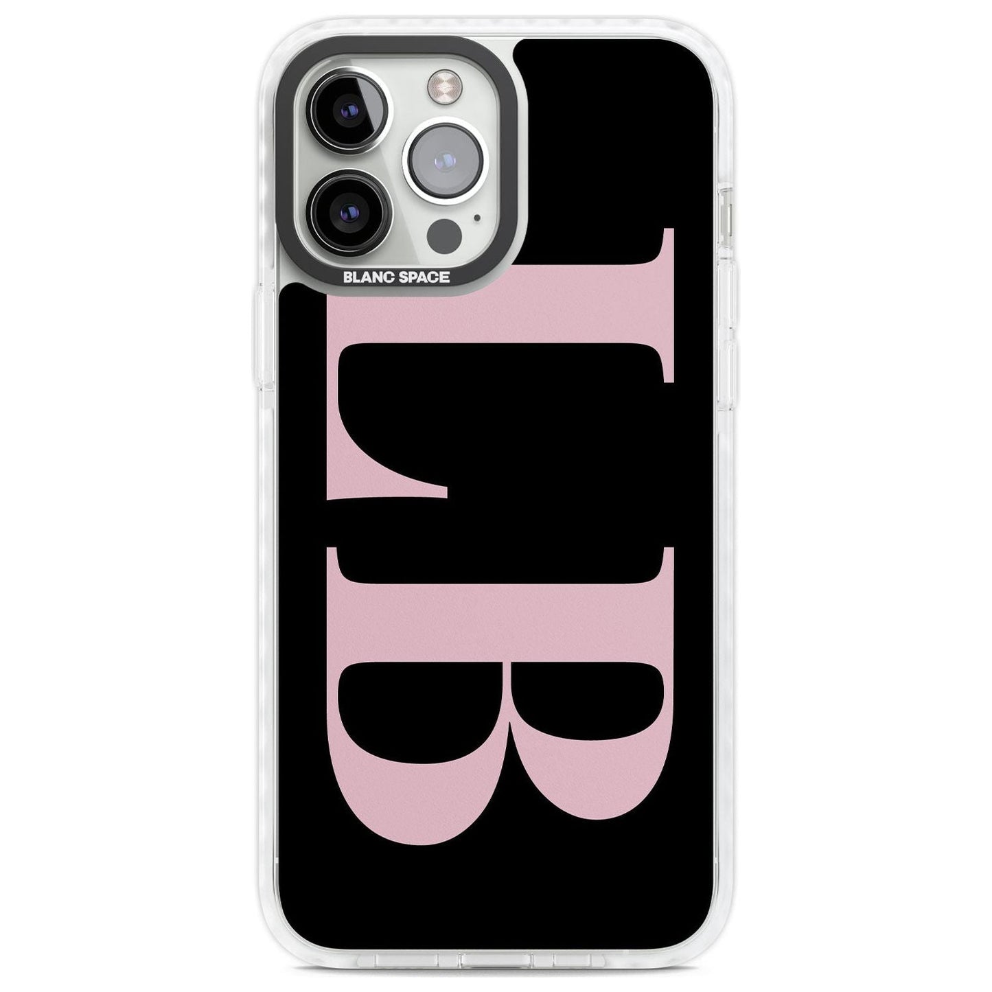 Lettres personnalisées roses et noires vertes