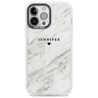 Personalised Light Grey Marble