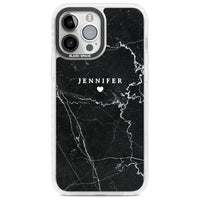 Personalised Black Marble
