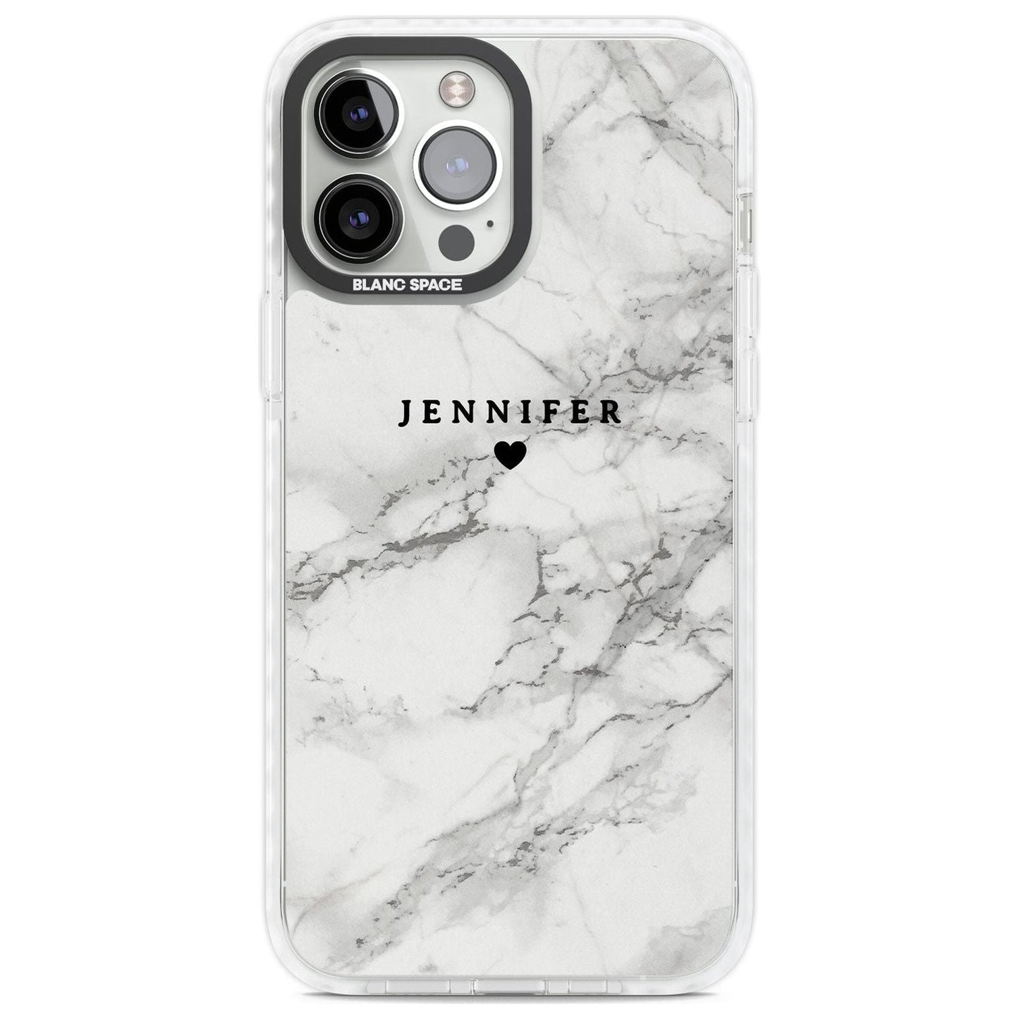 Personalised Classic Grey Marble