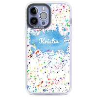 Personalised Rainbow Splatter Name