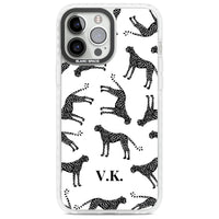 Personalised Black & White Cheetah Pattern