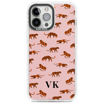 Personalised Pink Safari Tiger Pattern