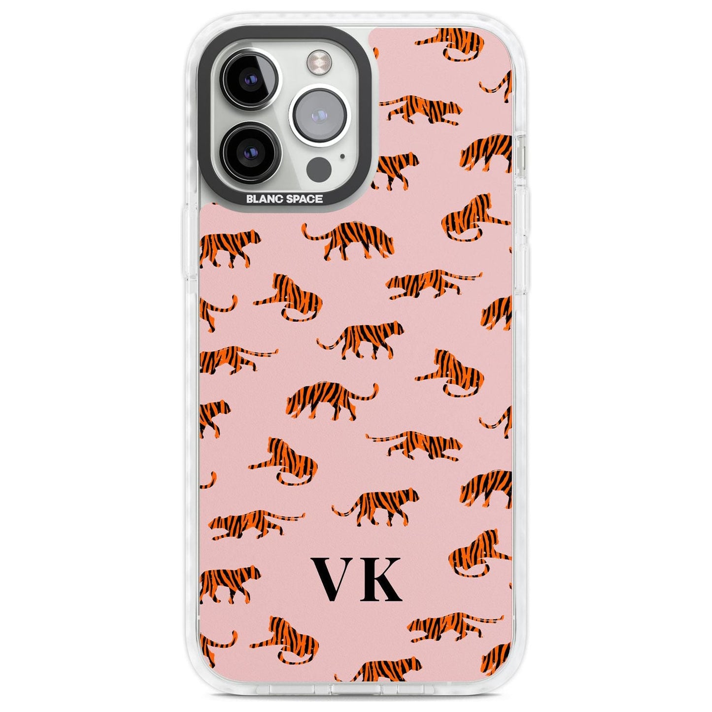 Personalised Pink Safari Tiger Pattern