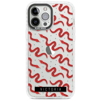 Personalised Red Snake Pattern