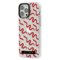 Personalised Red Snake Pattern