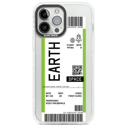 Personalised Earth Travel Ticket