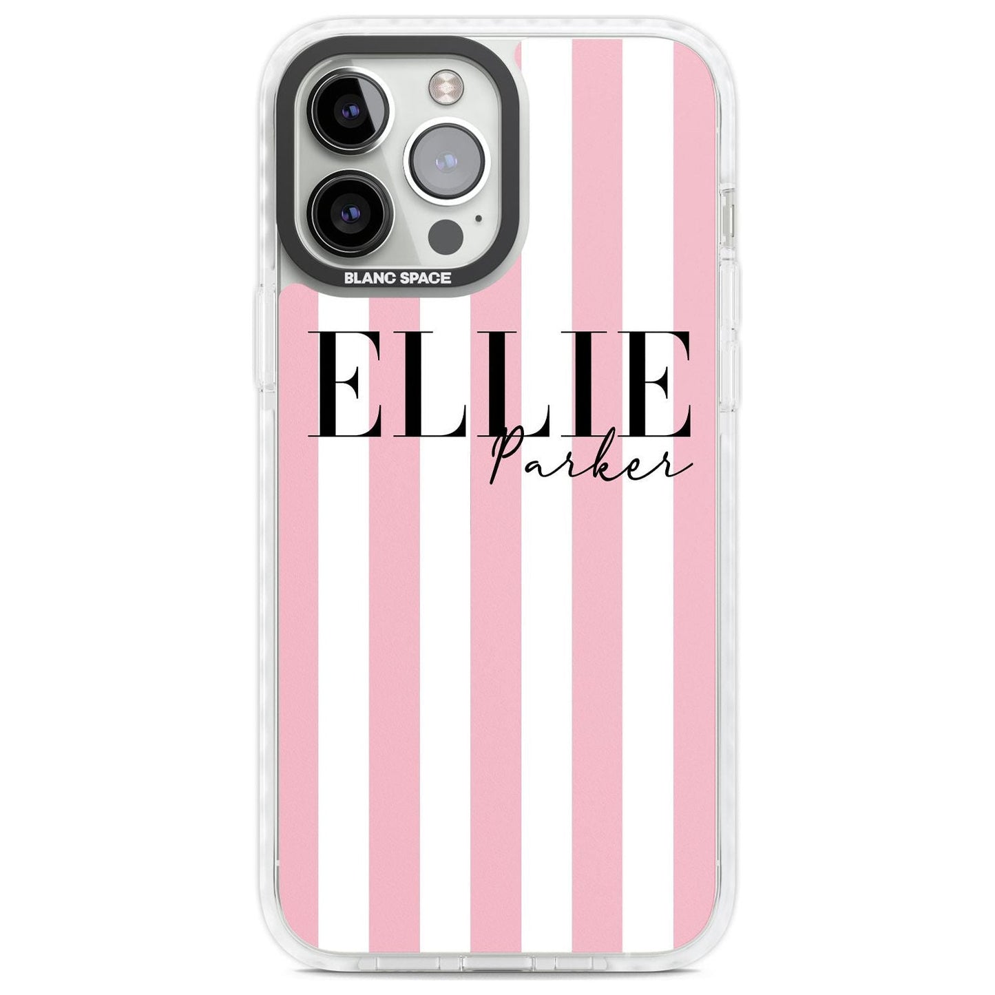 Personalised Pink Stripes