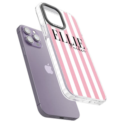 Personalised Pink Stripes