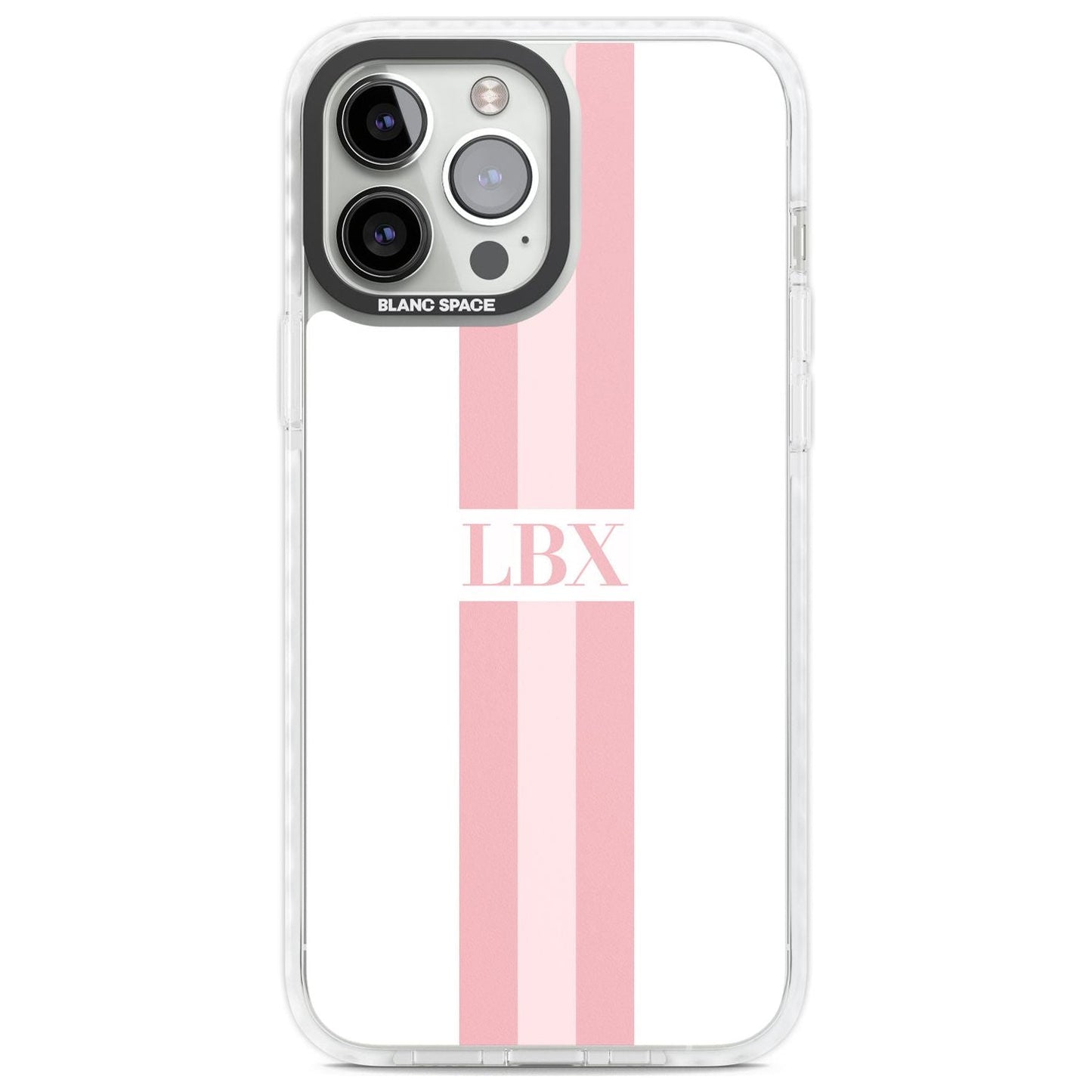Personalised Minimal Pink Stripe